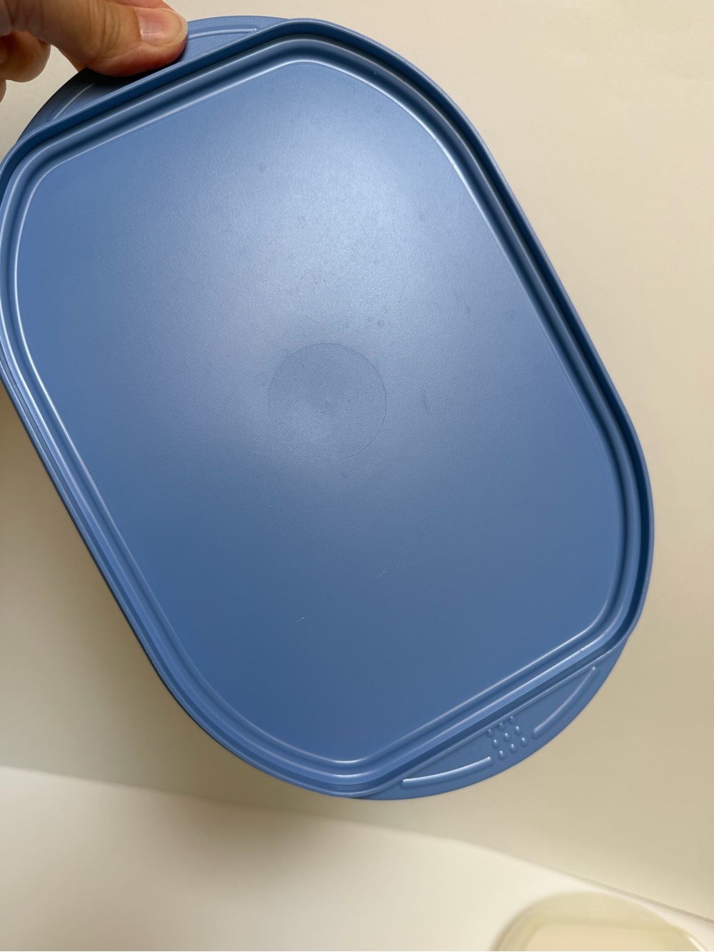 Tupperware Stackable Food Containers with Blue Lid - Picture 8 of 15